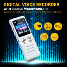 Mini Portable 8GB Digital Voice Sound Recorder with Double Microphone HD Recording Device